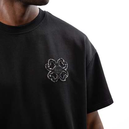 T-shirt Noir Obsidienne