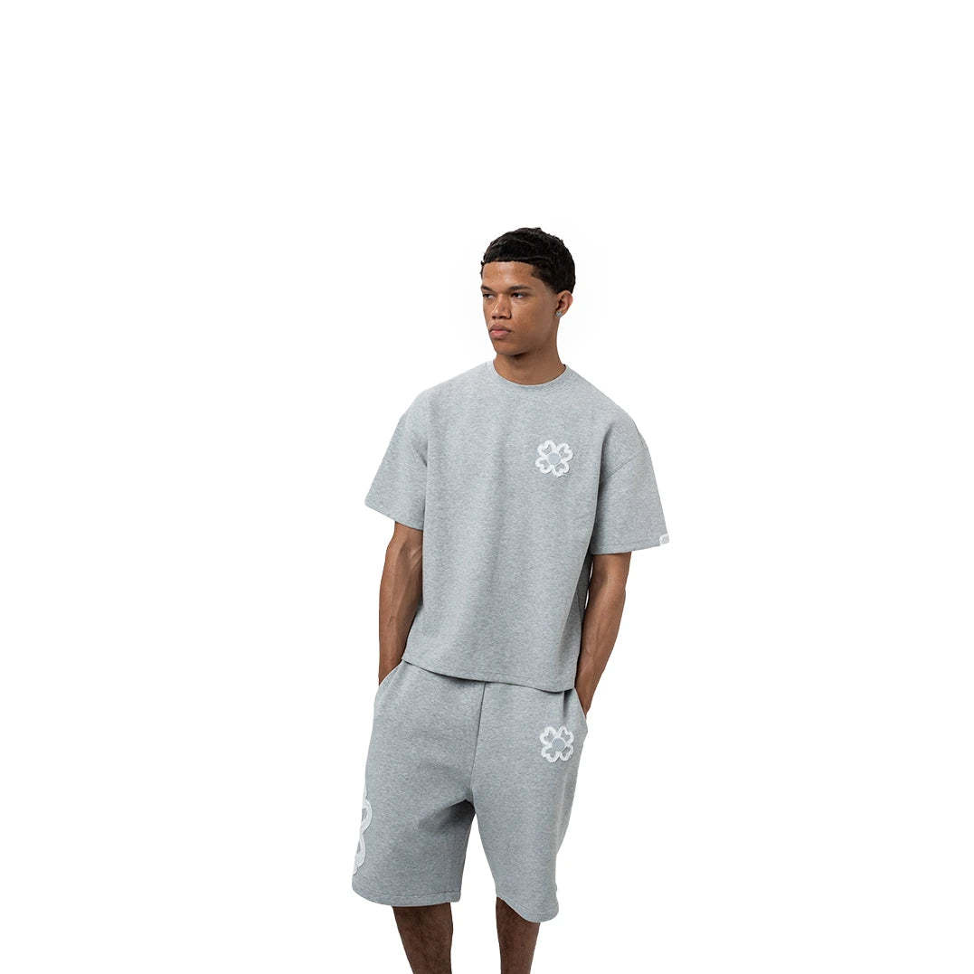 T-shirt Gris Cendré