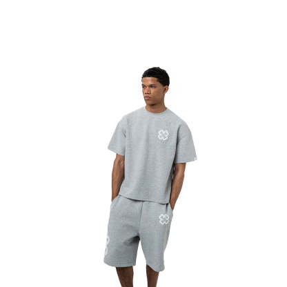 T-shirt Gris Cendré