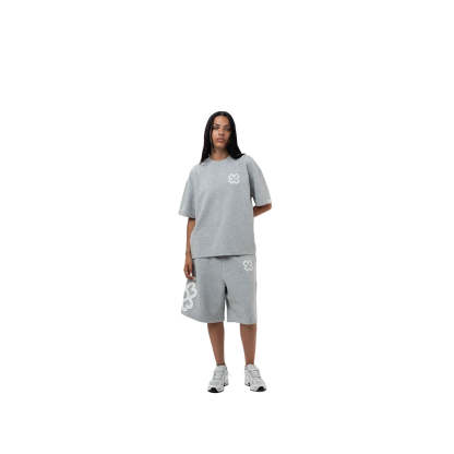 T-shirt Gris Cendré