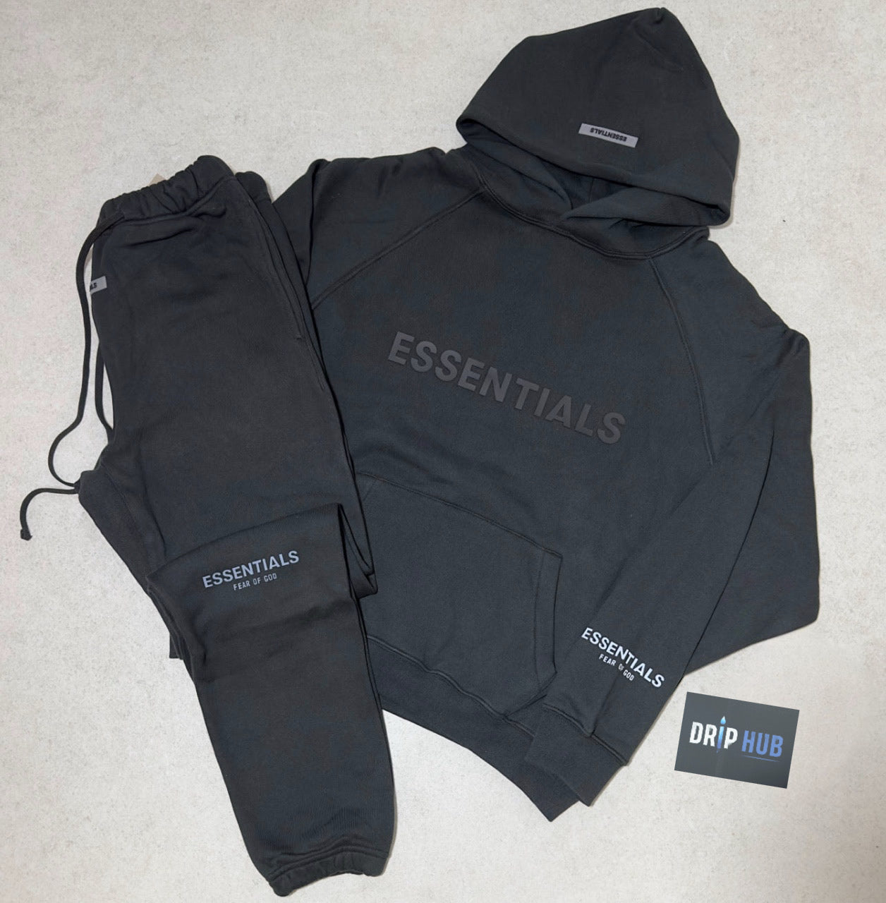BLACK LIMO’ Front Logo FULL TRACKSUIT