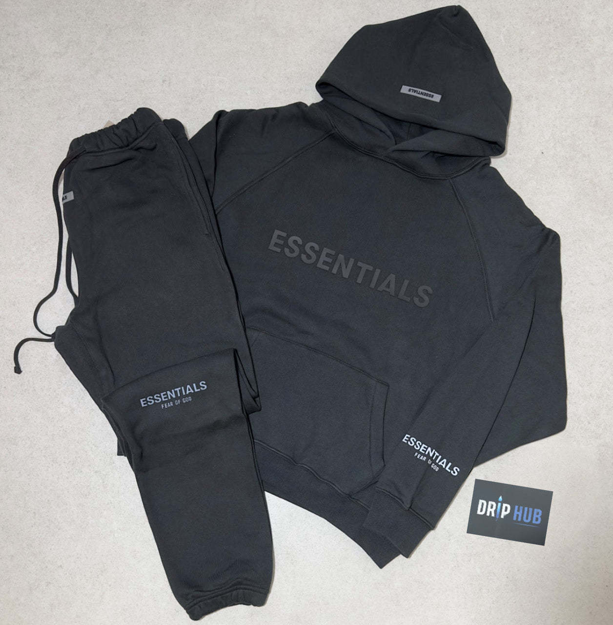 BLACK LIMO’ Front Logo FULL TRACKSUIT