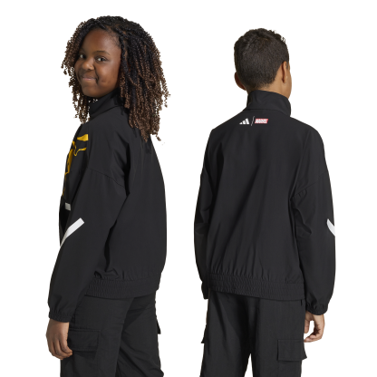 Real Madrid Avengers Z.N.E Anthem Youth Soccer Jacket - Black