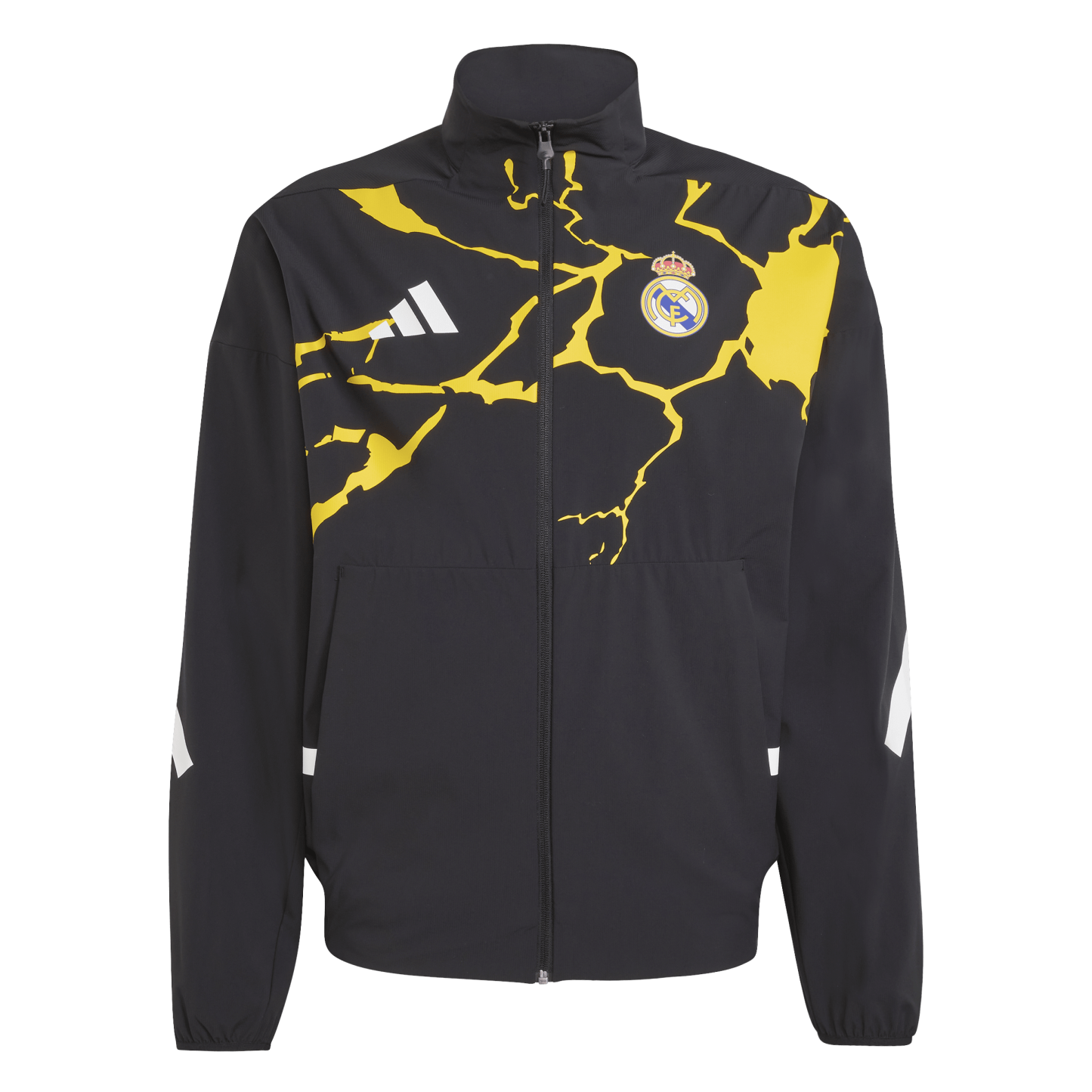 Real Madrid Avengers Z.N.E Anthem Men's Soccer Jacket - Black