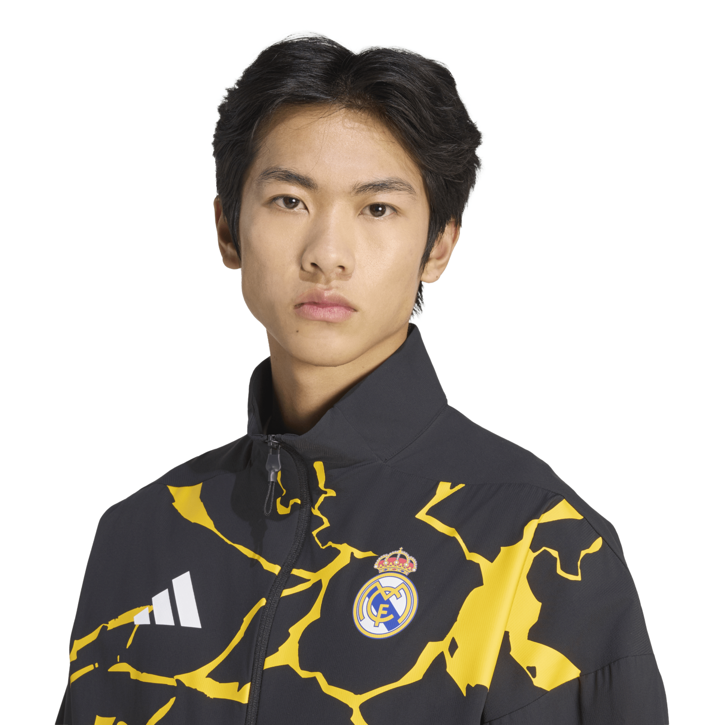 Real Madrid Avengers Z.N.E Anthem Men's Soccer Jacket - Black
