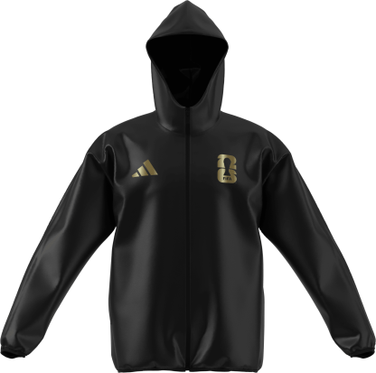 FIFA World Cup 2026 Official Emblem Windbreaker Jacket - Black