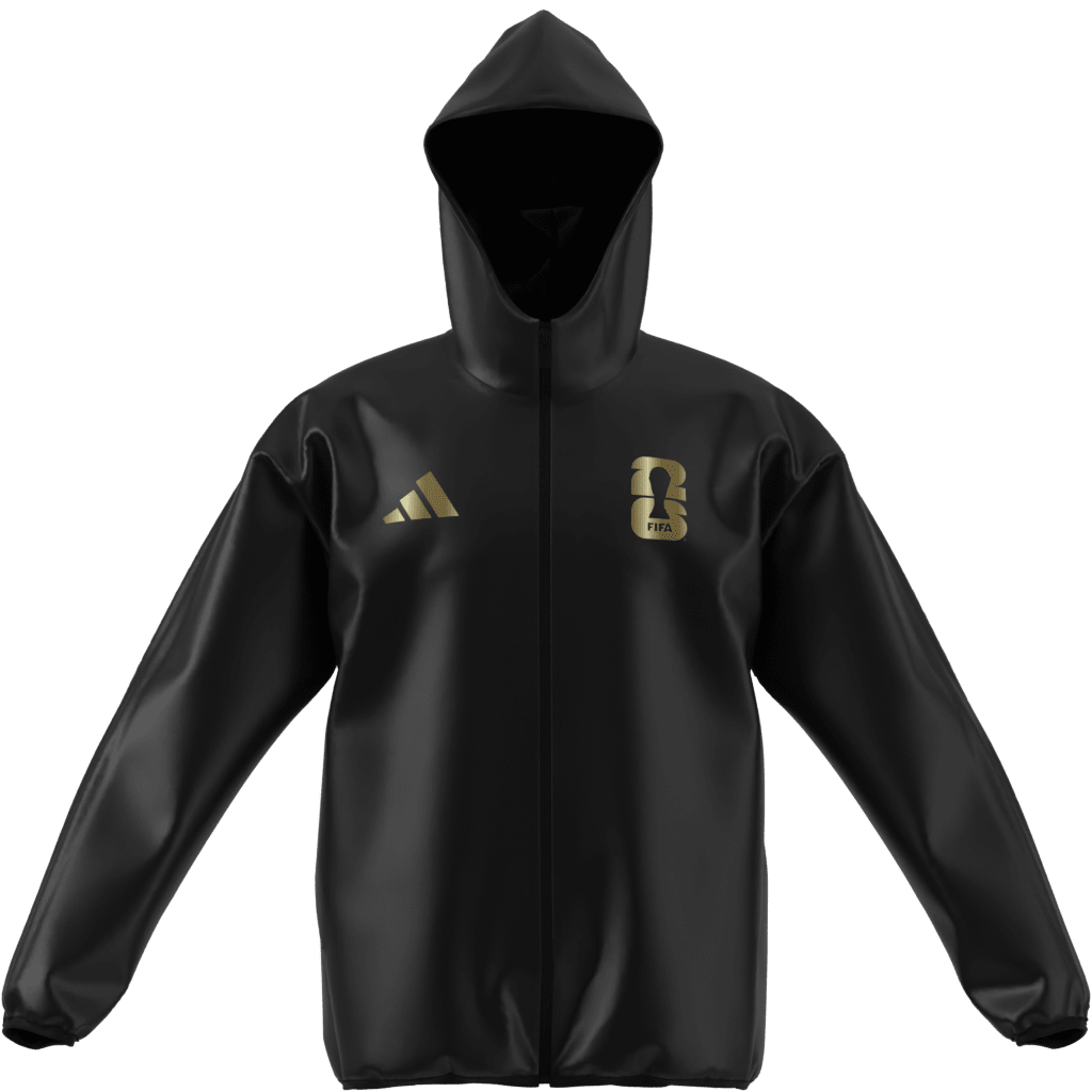 FIFA World Cup 2026 Official Emblem Windbreaker Jacket - Black