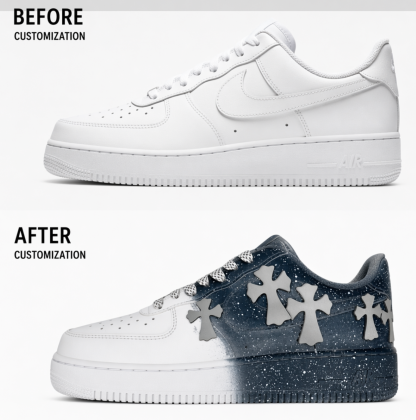 Nike Air Force 1 x Chrome Hearts