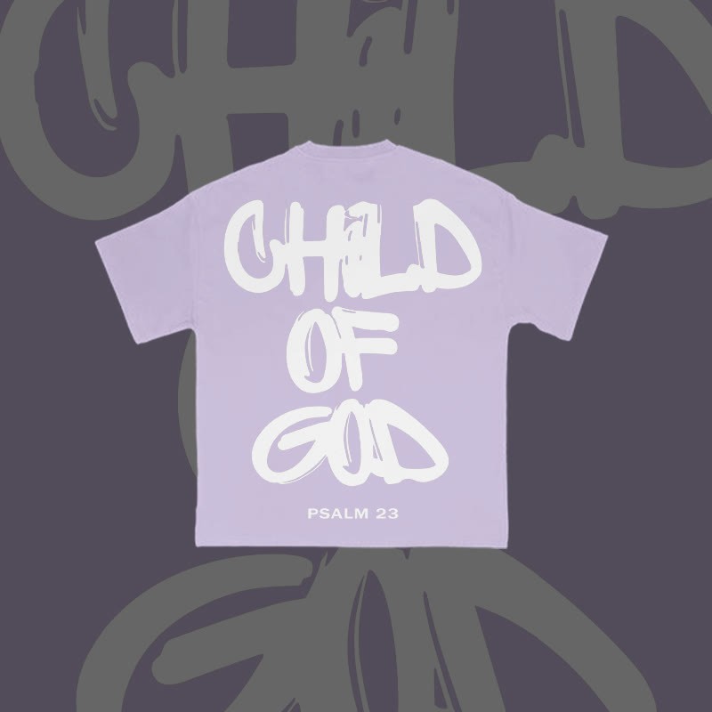 Child Of God Print T-shirt