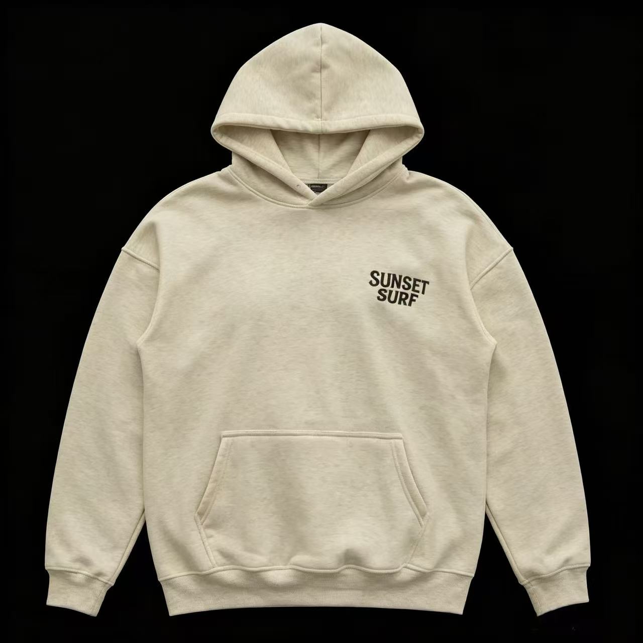 Sunset Surf Graphic Pullover Hoodie