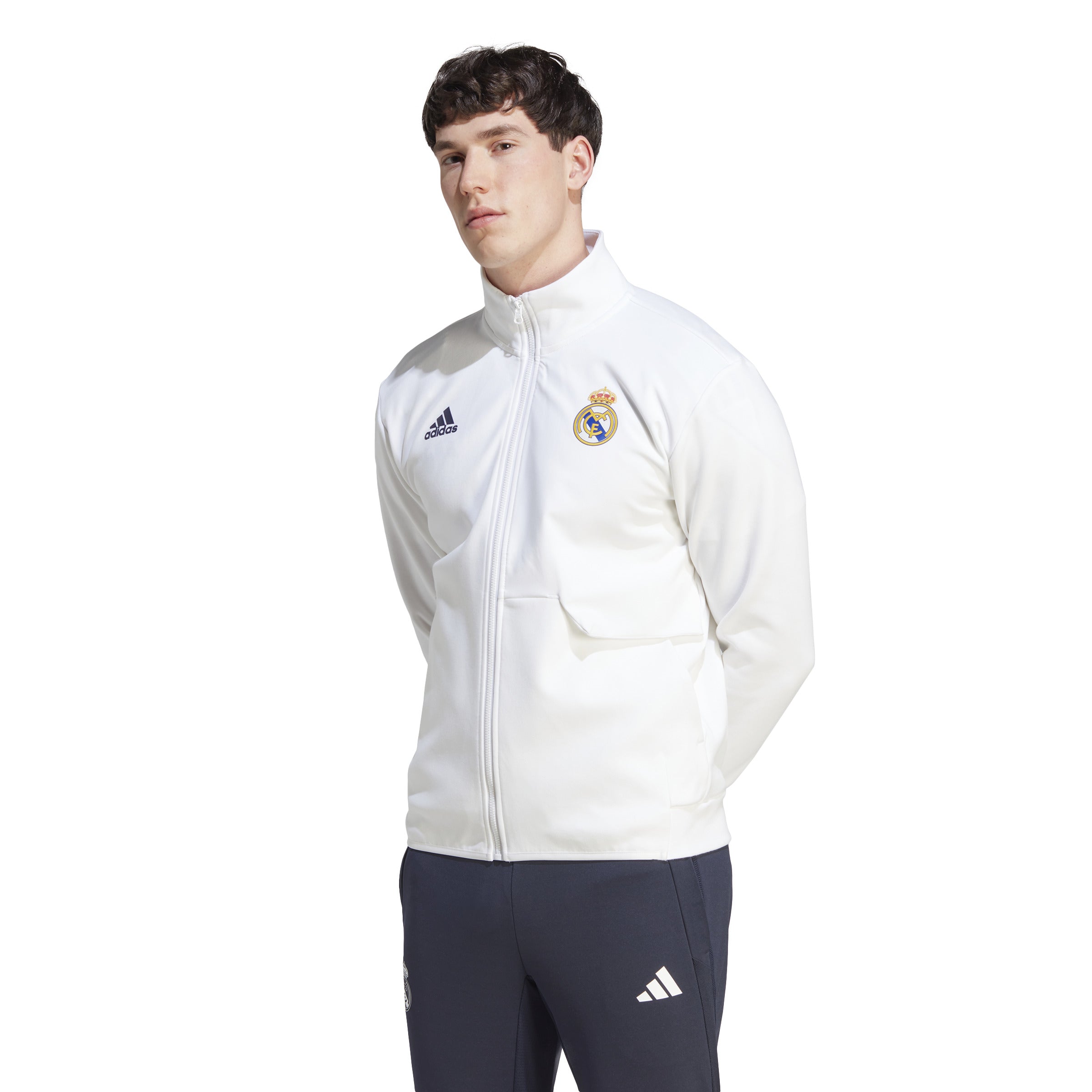 Real Madrid Anthem Jacket - White
