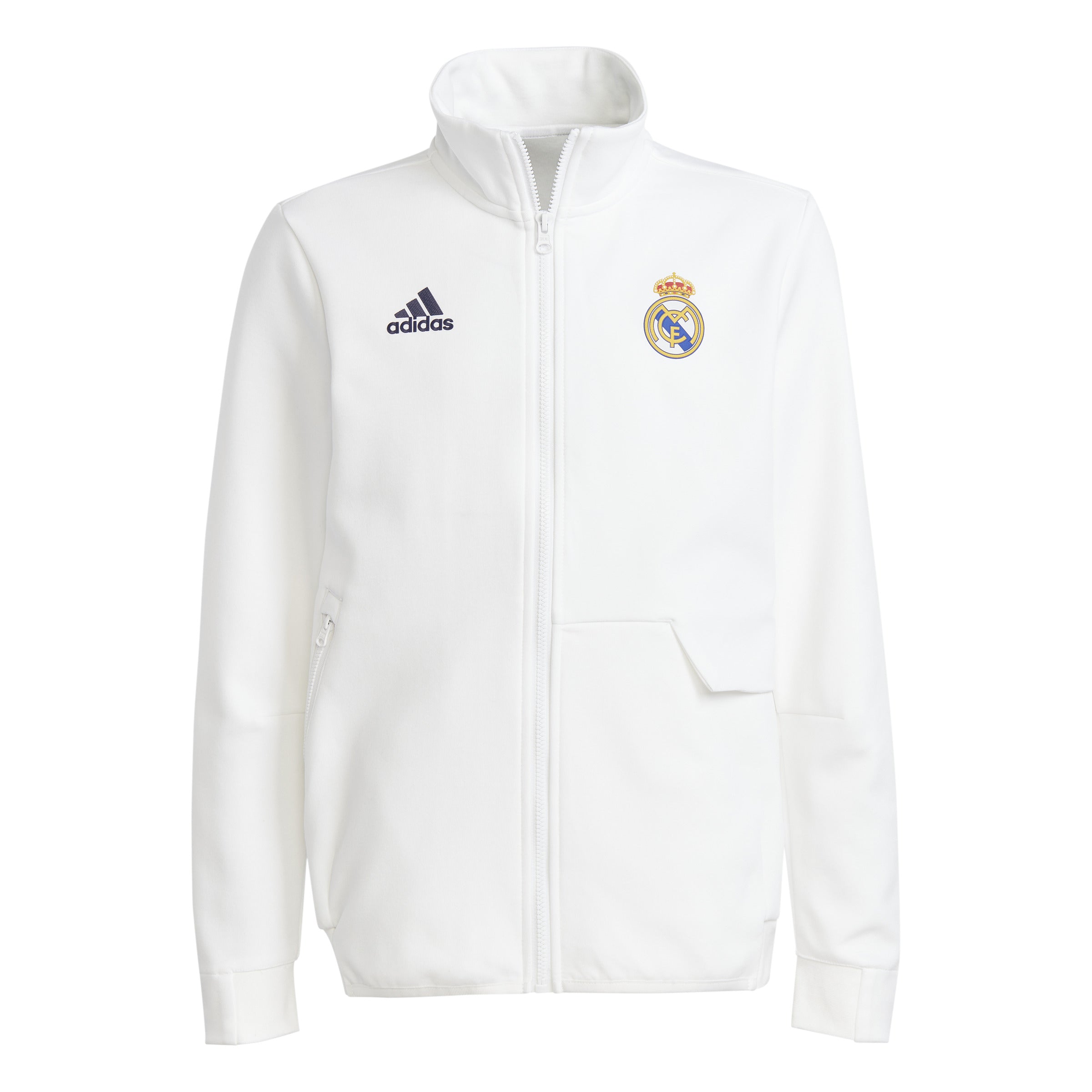 Real Madrid Anthem Jacket - White