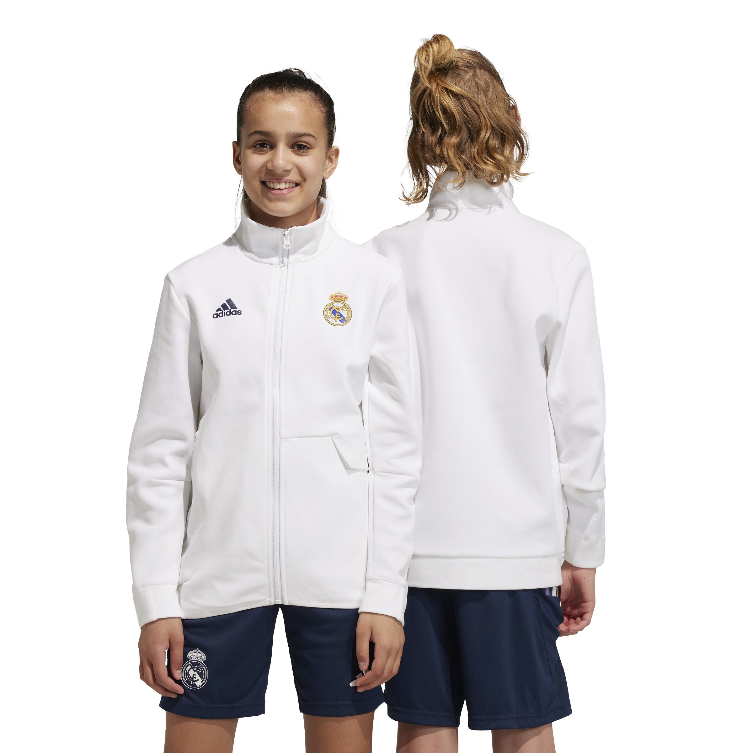 Real Madrid Anthem Jacket - White