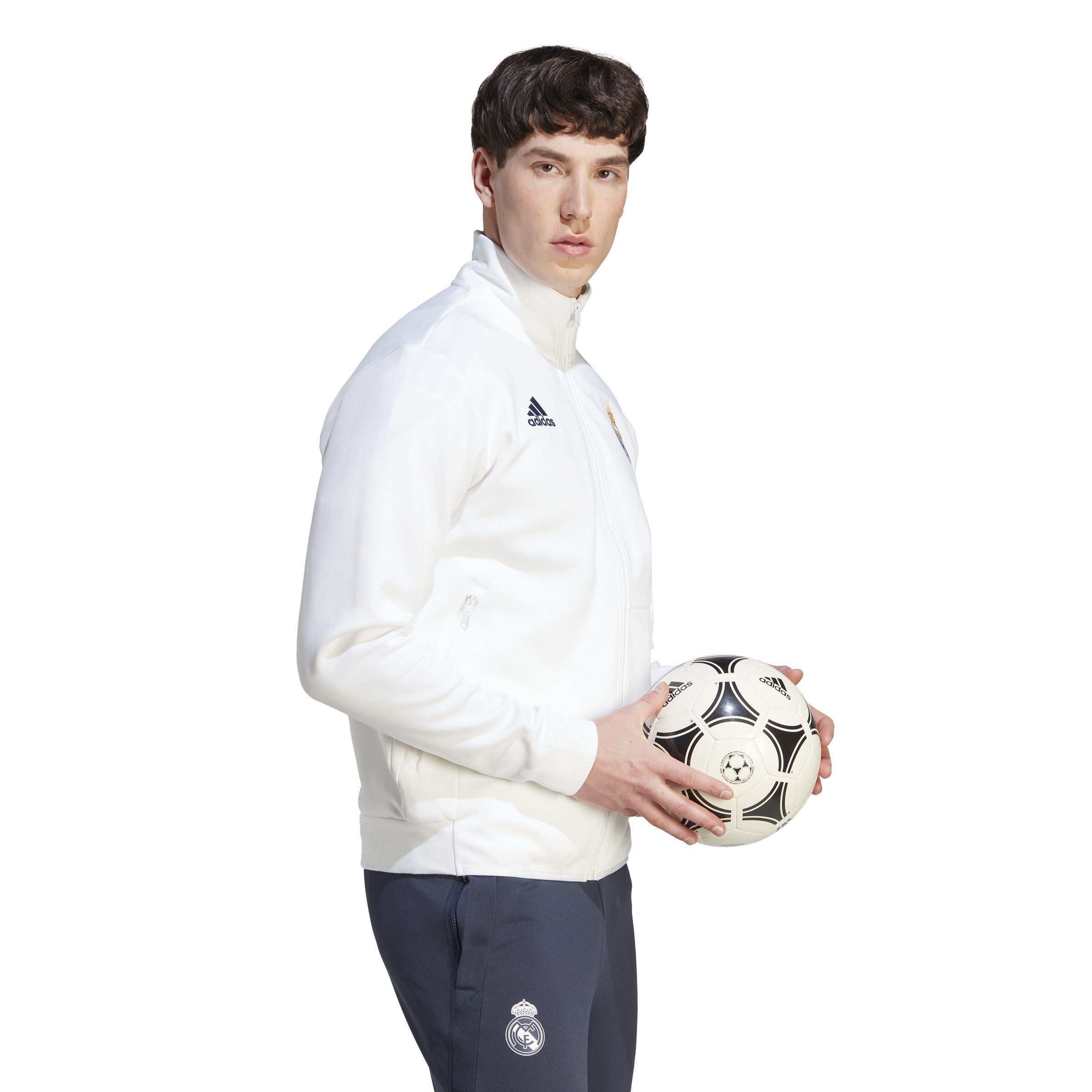 Real Madrid Anthem Jacket - White