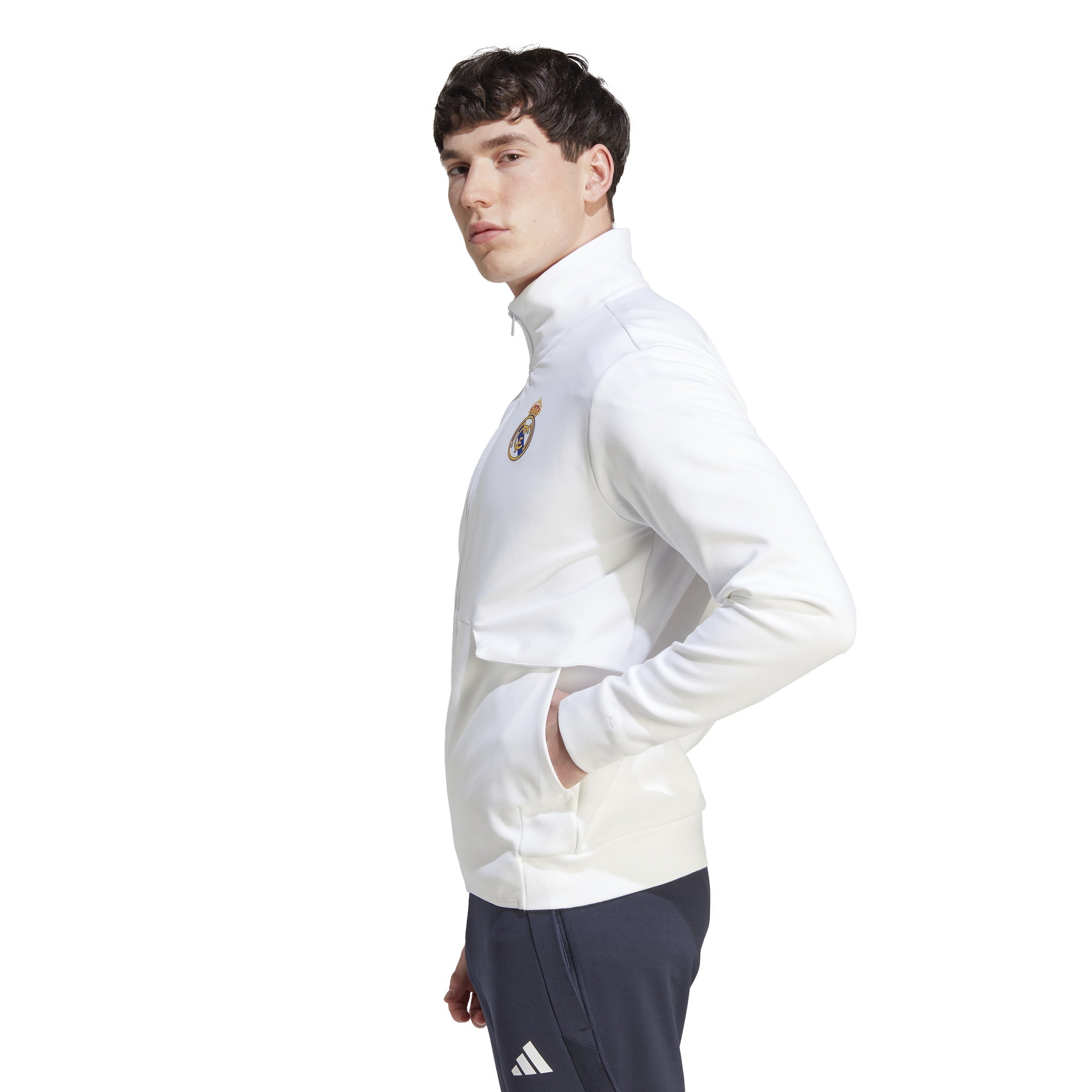 Real Madrid Anthem Jacket - White