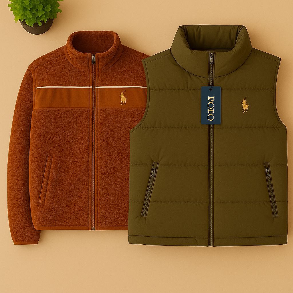  Complete Set - Fleece Jacket &amp; Down Jacket