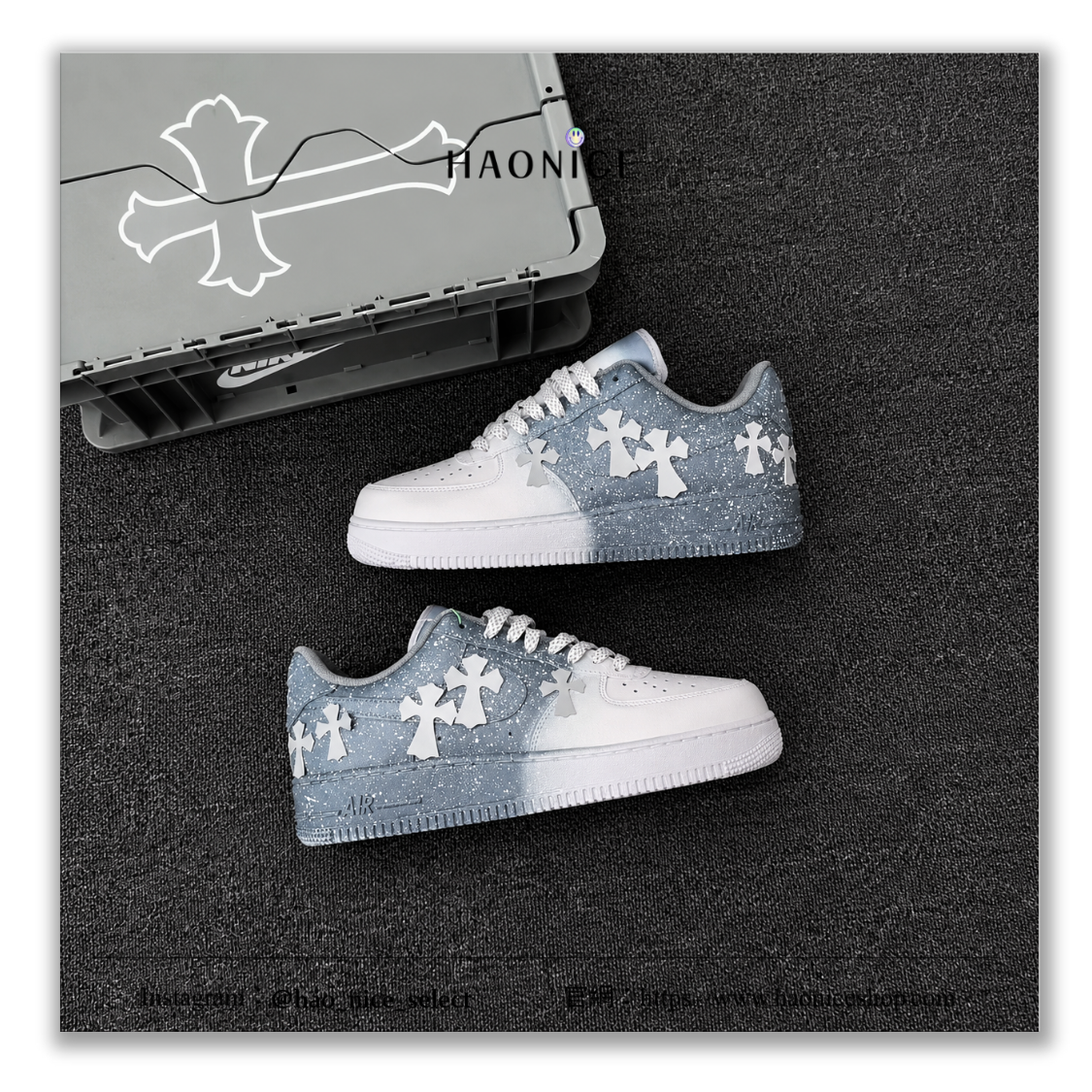 Nike Air Force 1 x Chrome Hearts