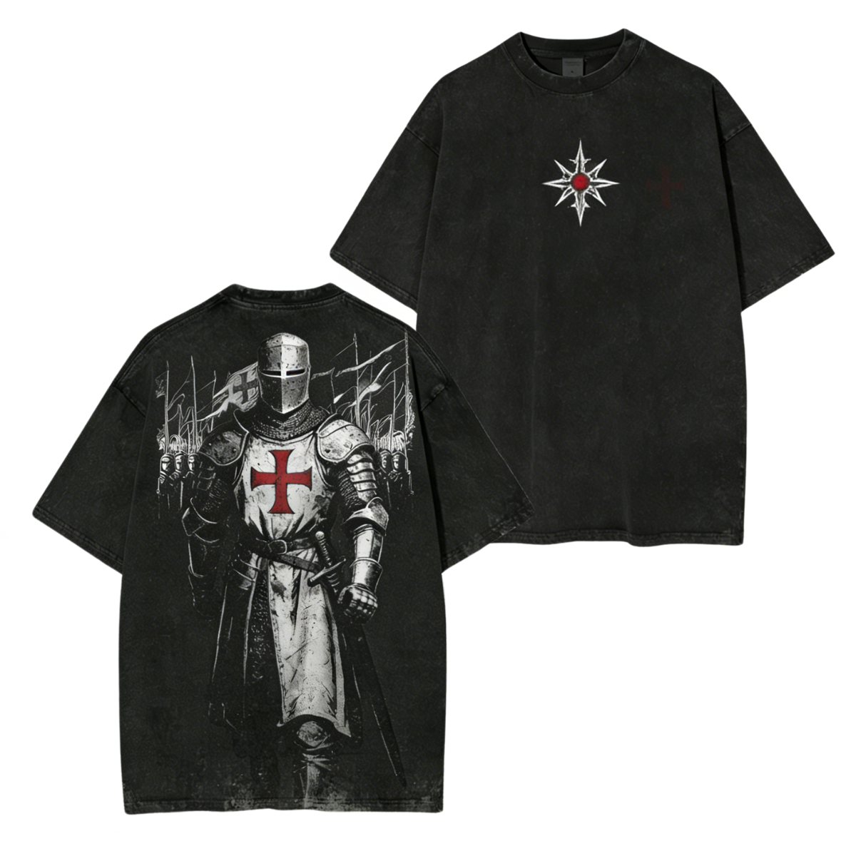 Baldwin IV Vintage Washed T-shirt-Limited Sale