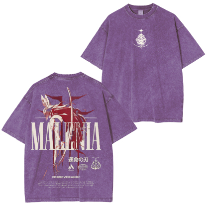 Cursed Goddess Back Elden Ring Vintage Washed Unisex T-Shirt-Limited Sale