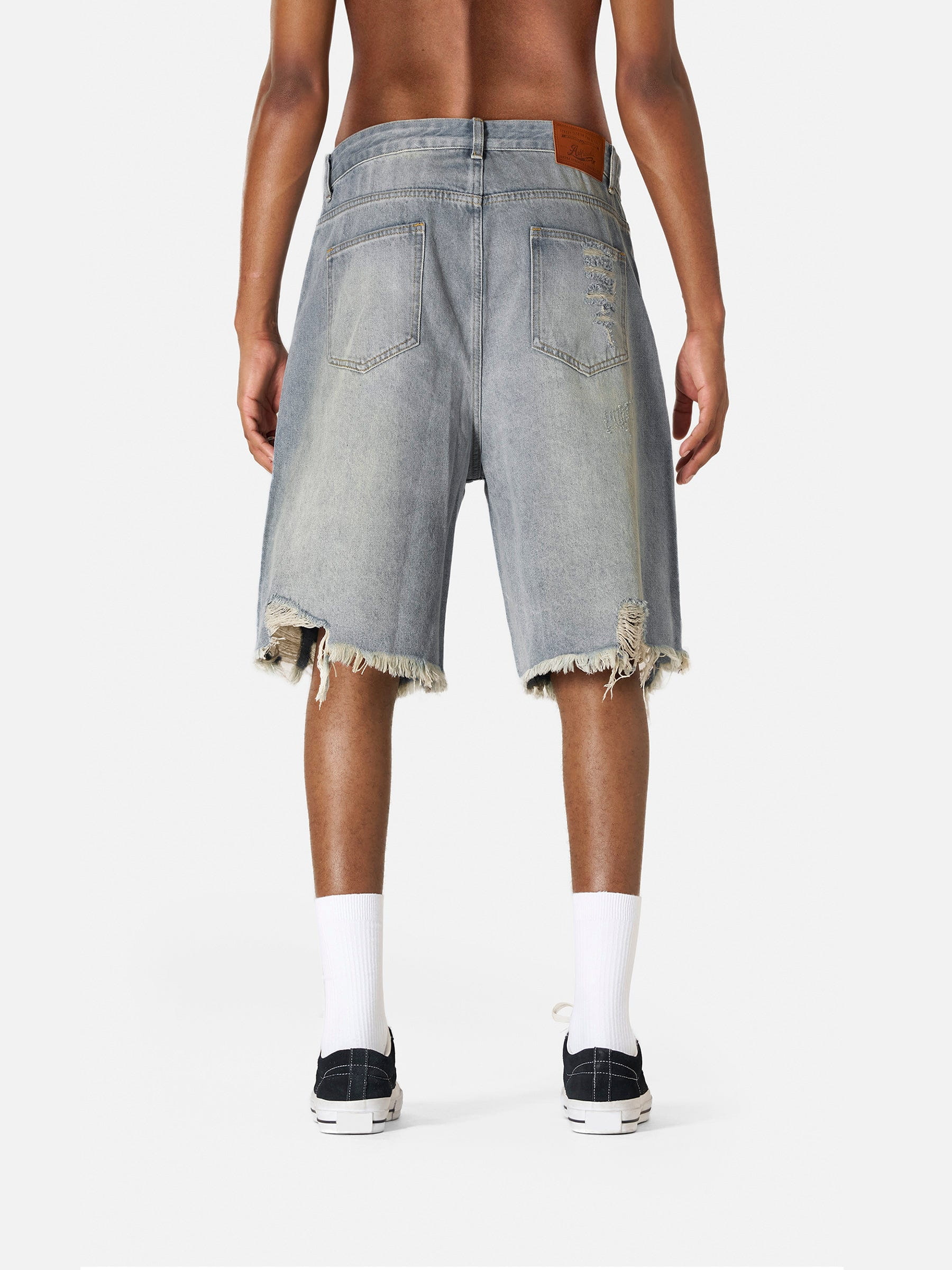 Aelfric Eden Rhinestone Application Jorts-Limited Sale