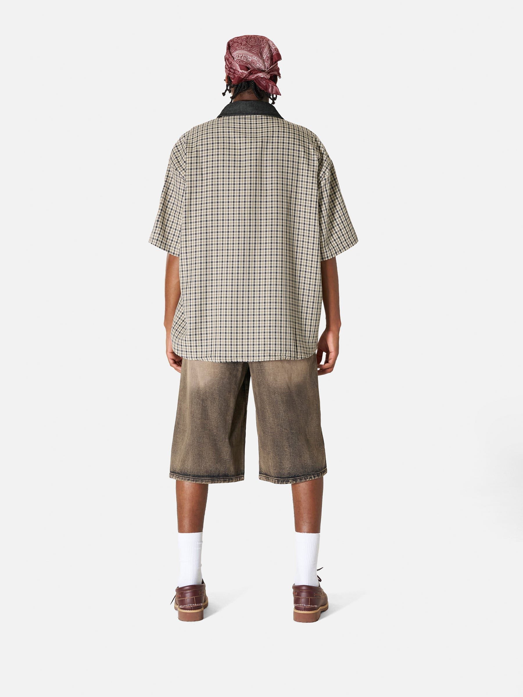 Aelfric Eden Plaid Embroidery Shirt-Limited Sale