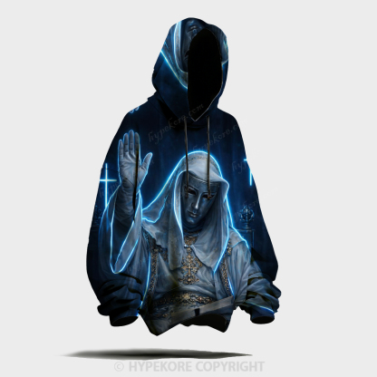 3D Baldwin IV Retro  All-over print hoodie-Limited Sale