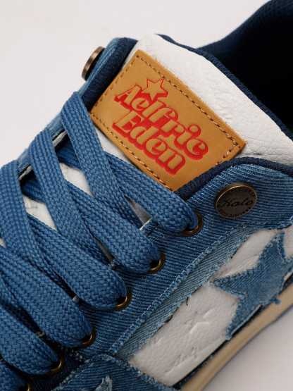 Starry Climb Stars Casual All-Match Denim Skate Shoes-Limited Sale