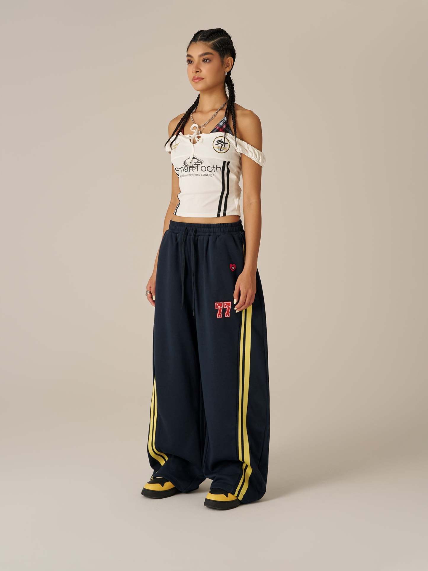Aelfric Eden Stripe Baggy Barrel Sweatpants-Limited Sale