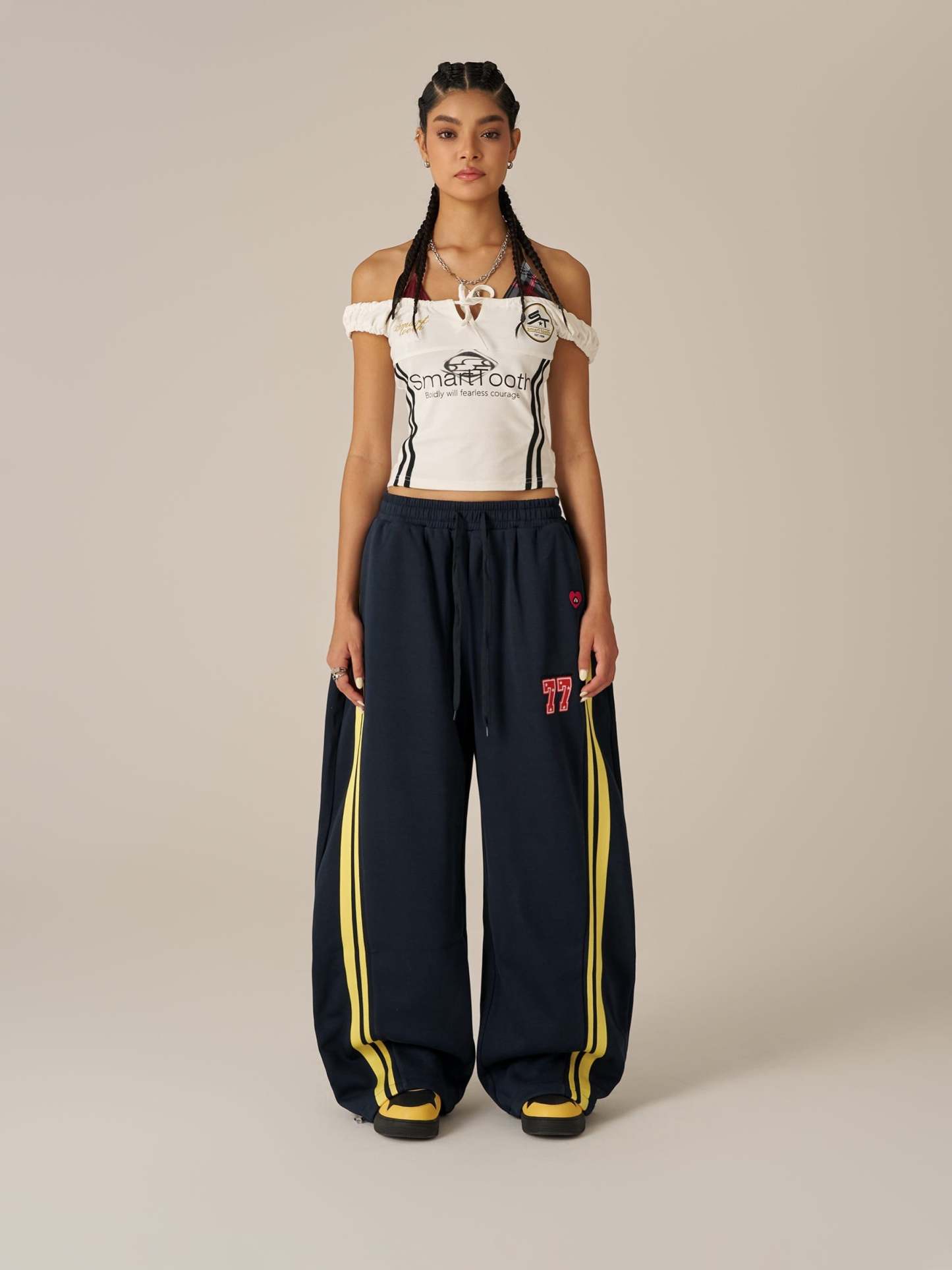 Aelfric Eden Stripe Baggy Barrel Sweatpants-Limited Sale