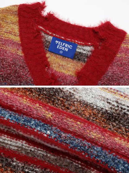 Aelfric Eden Fringe Stripe Cardigan-Limited Sale
