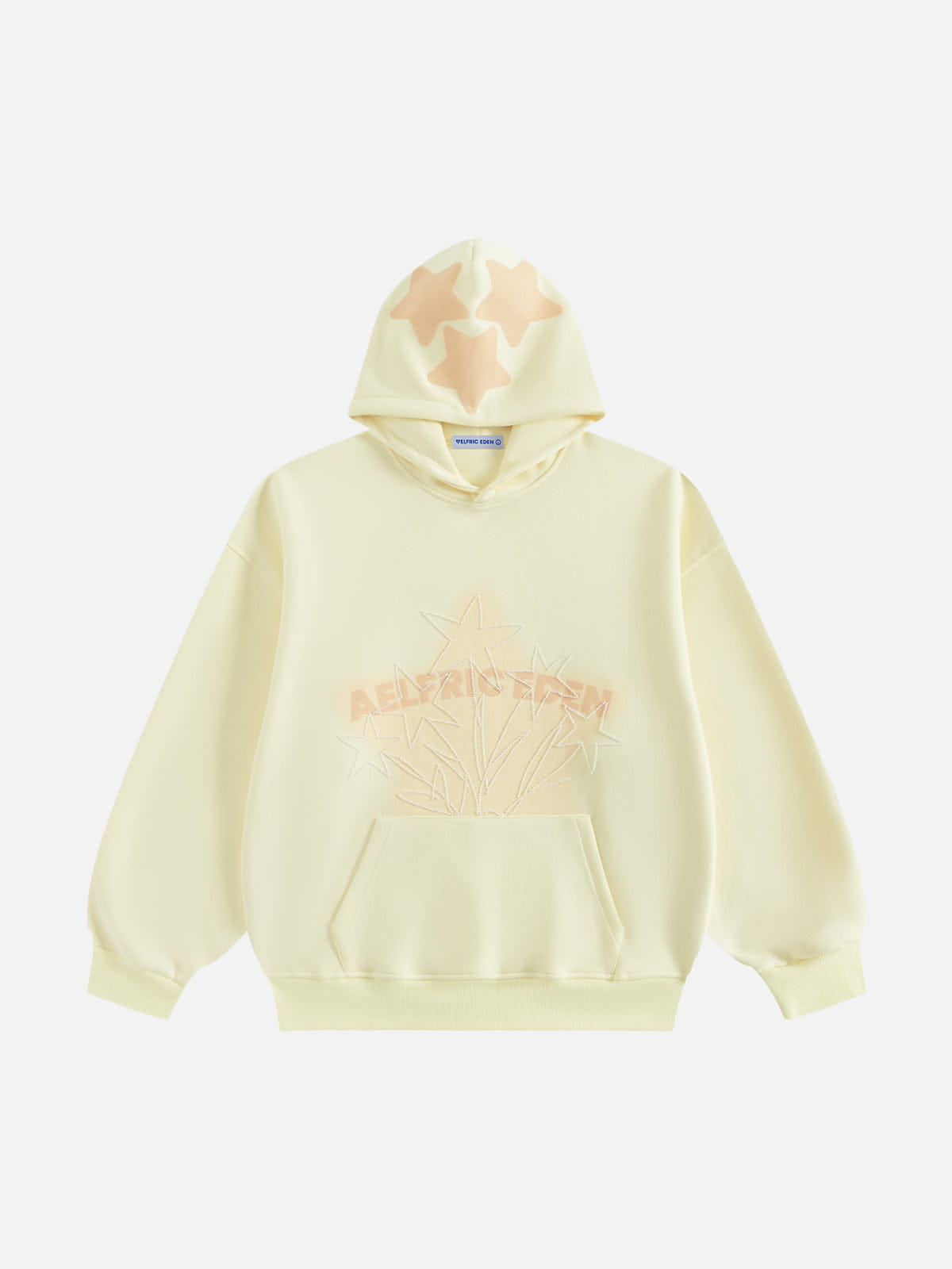 Aelfric Eden Oversized Beaded Eden Star Pullover Hoodie-Limited Sale