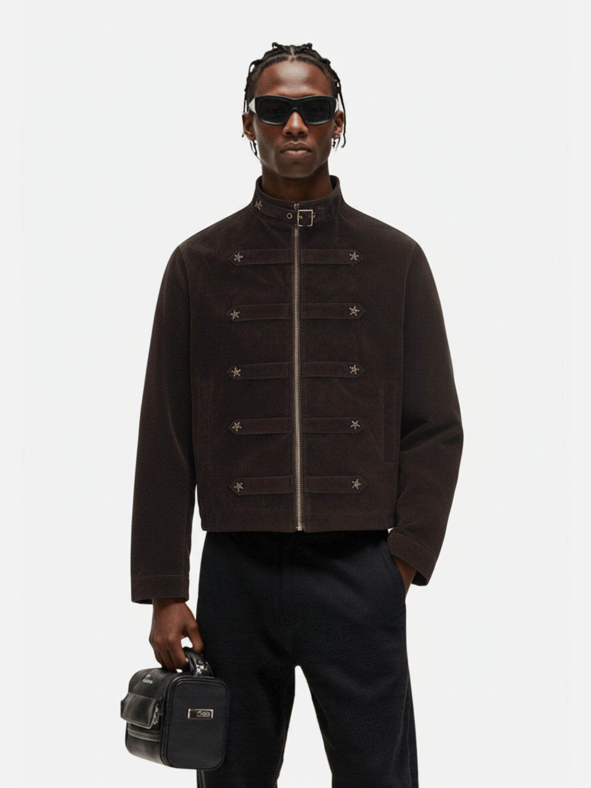 Aelfric Eden Star Strap Zip Up Jacket-Limited Sale