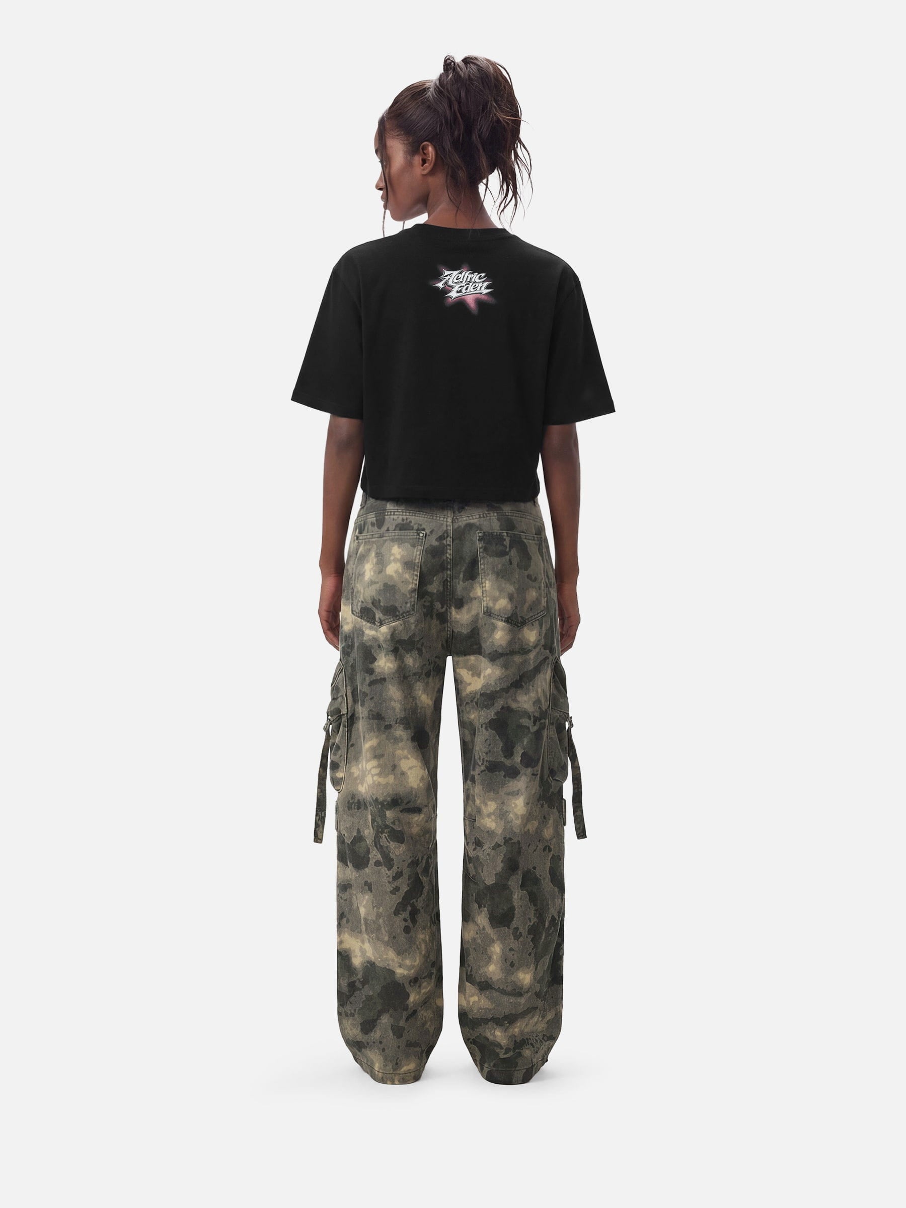 Aelfric Eden Cropped Cherry Graphic Tee-Limited Sale