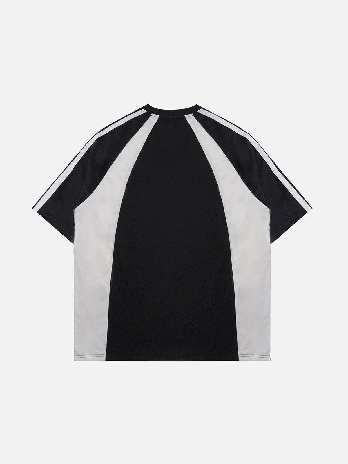 Aelfric Eden Patchwork Contrast Soccer Jersey-Limited Sale