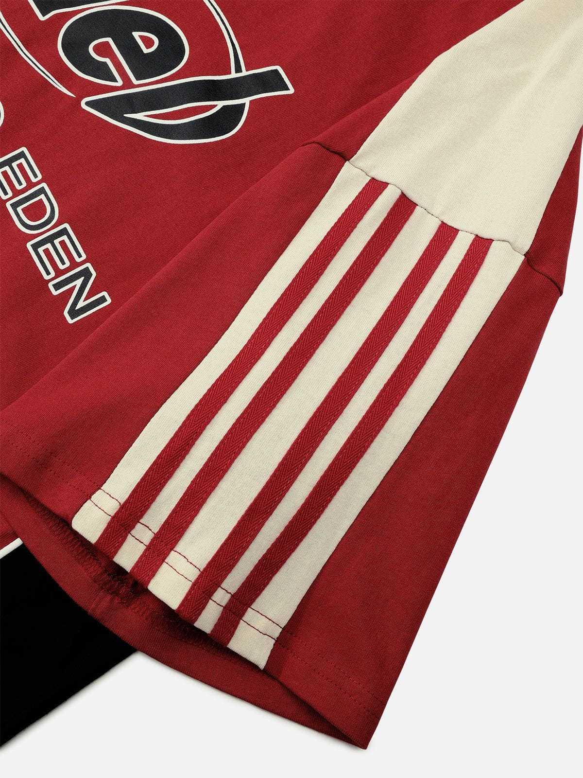 Aelfric Eden Color Block Speedway Tee-Limited Sale