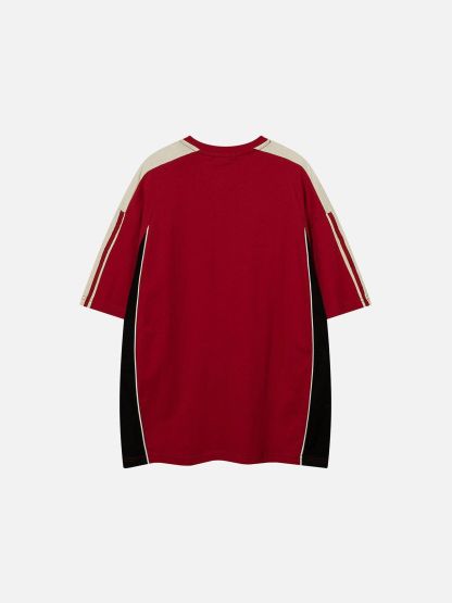 Aelfric Eden Color Block Speedway Tee-Limited Sale