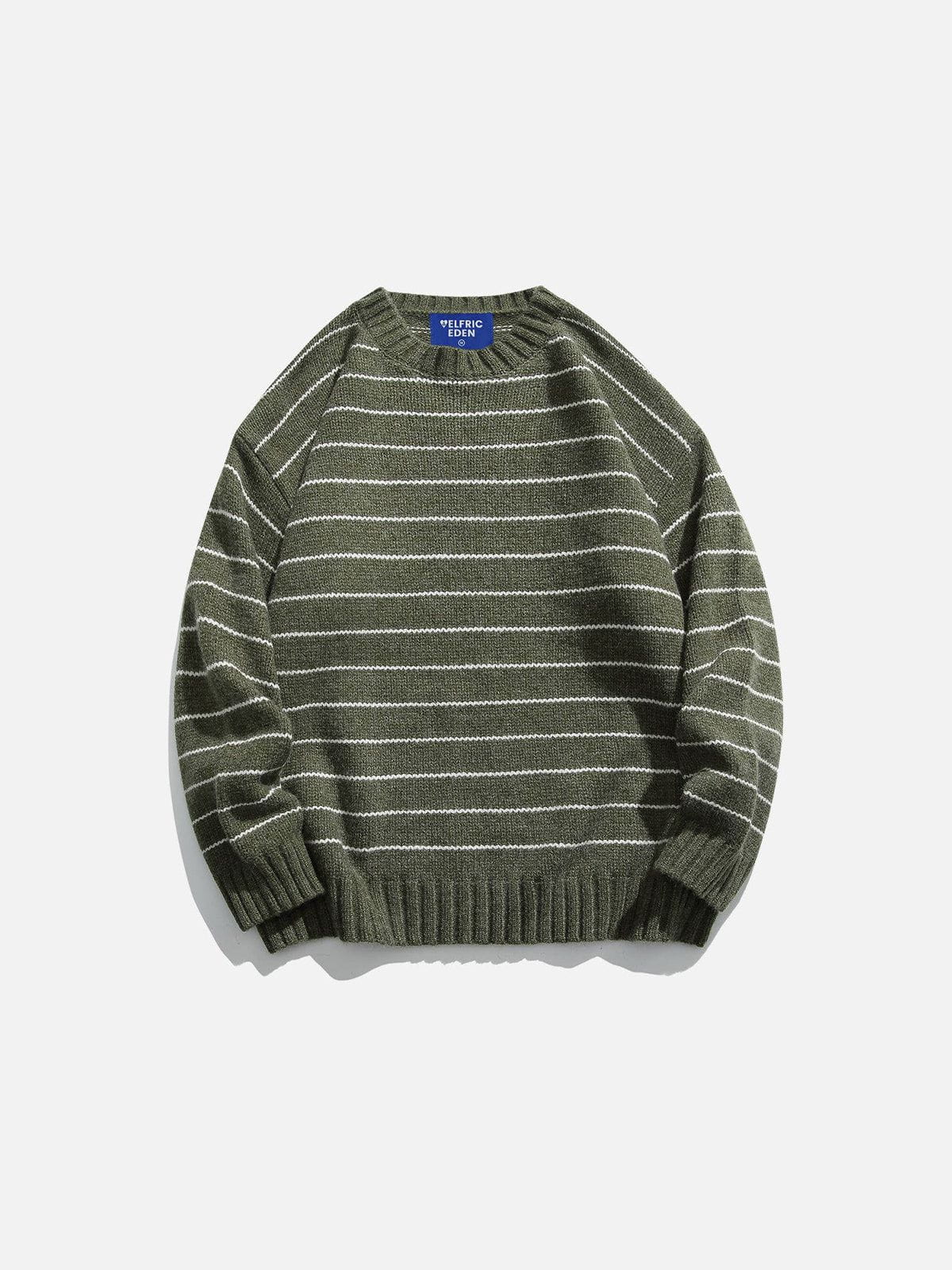 Aelfric Eden Stripes Pattern Sweater-Limited Sale