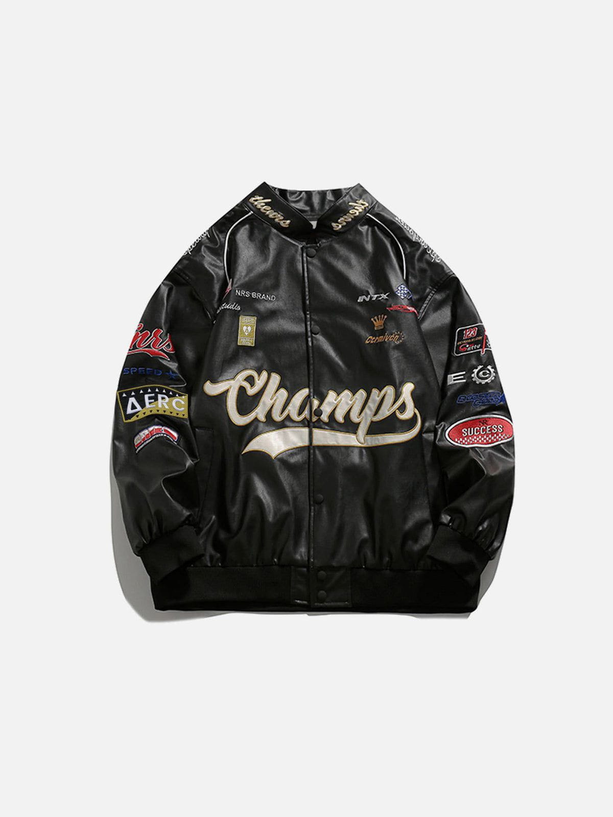 Aelfric Eden Racing Leather Jacket-Limited Sale