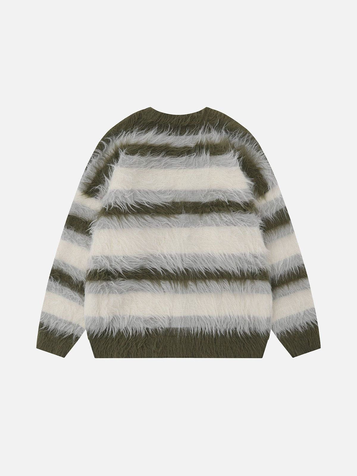 Aelfric Eden Oversized Blocking Striped Cardigans-Limited Sale