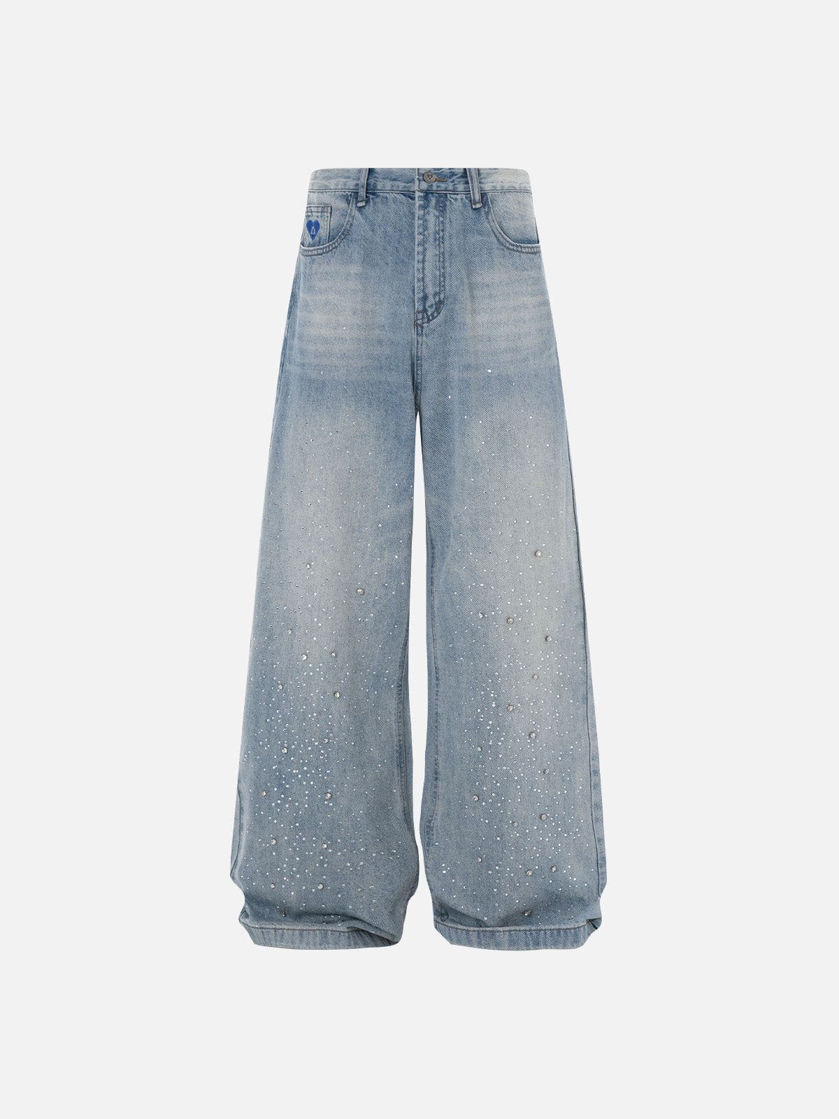 Aelfric Eden Rhinestone Baggy Jeans-Limited Sale