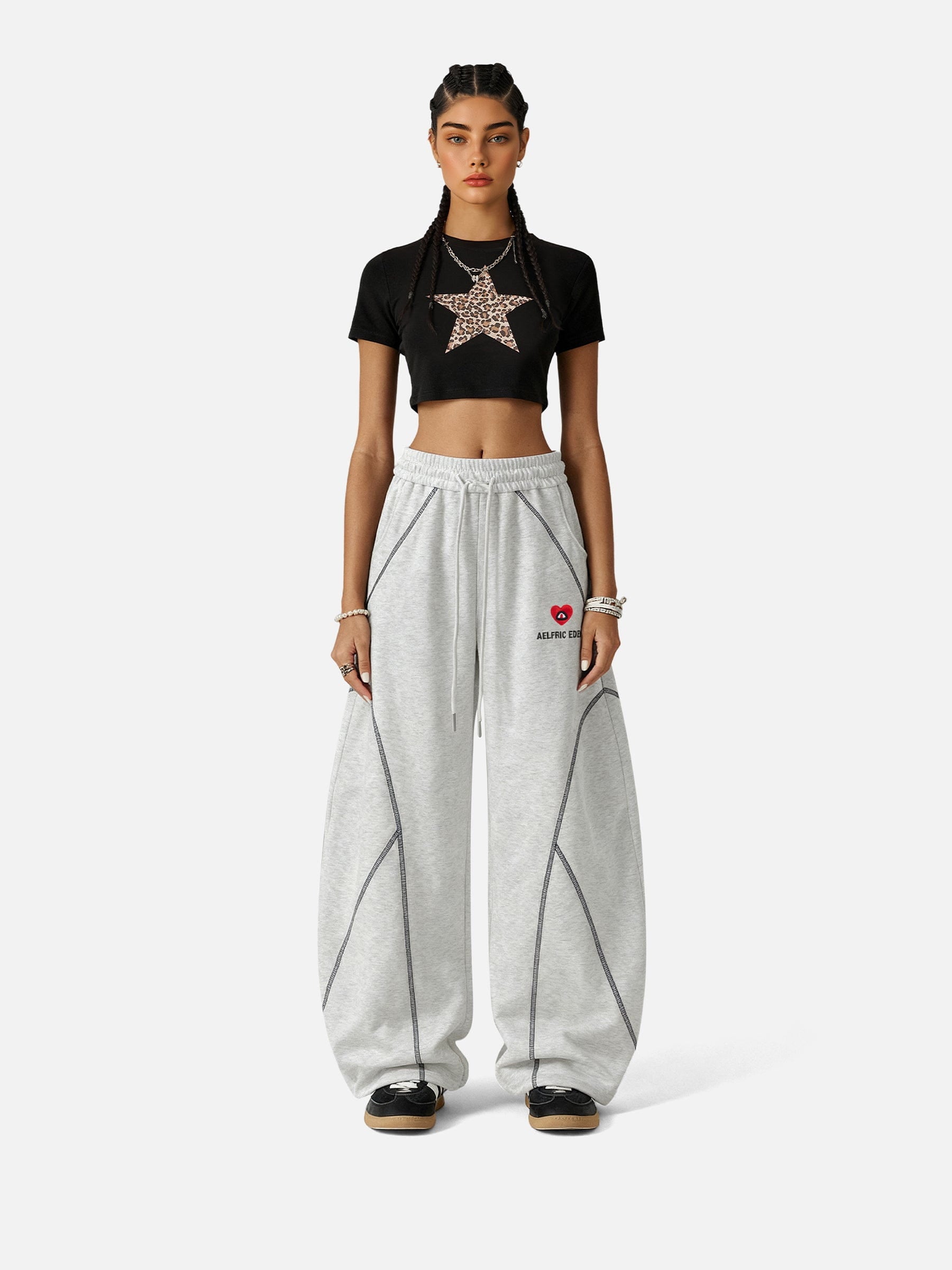 Aelfric Eden Stitch Baggy Barrel Sweatpants-Limited Sale