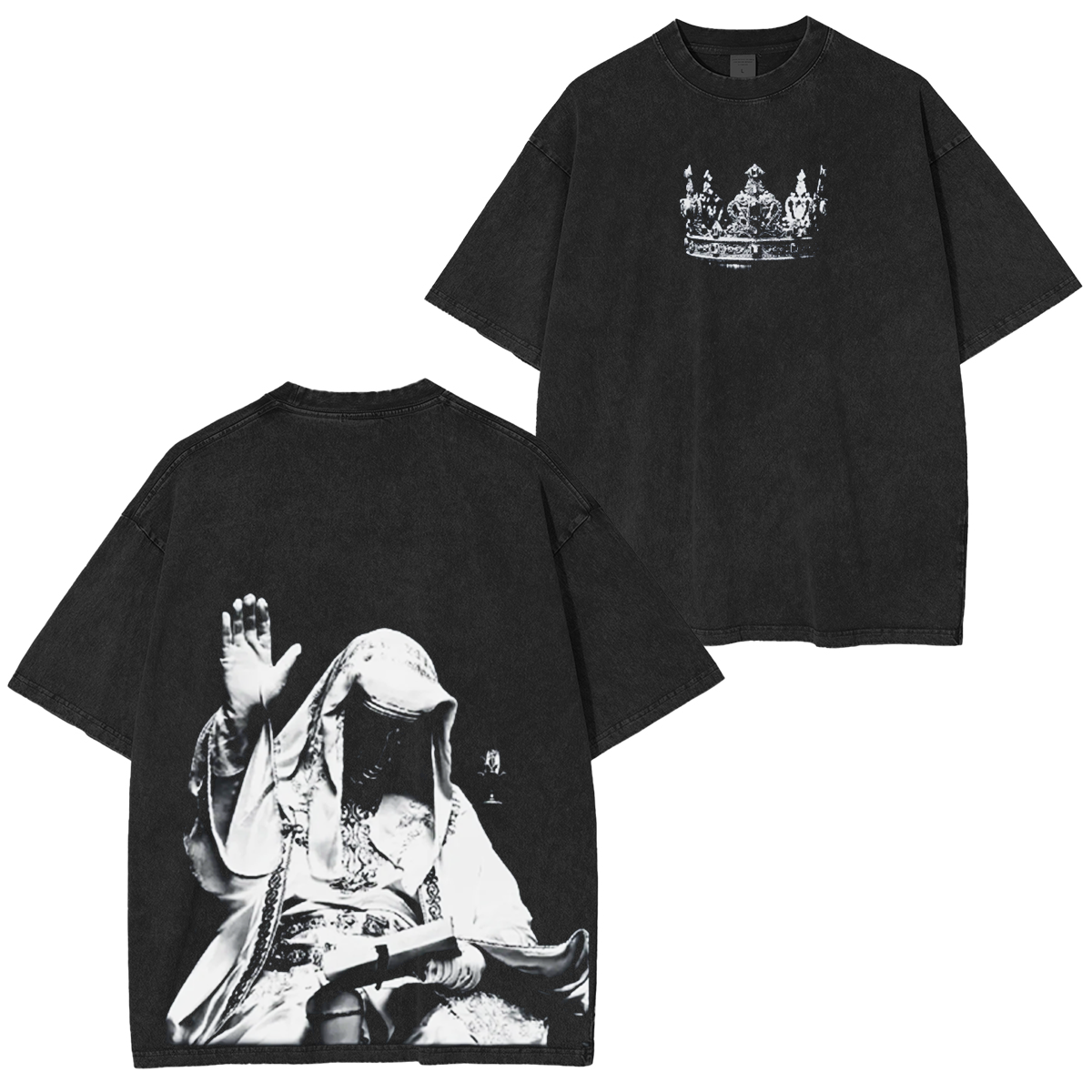 King Baldwin IV Vintage Washed T-shirt/Crewneck/Hoodie-Limited Sale