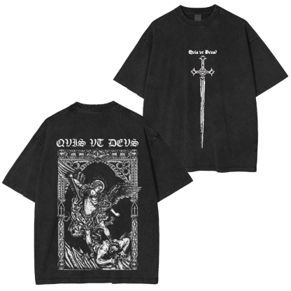 Archangel  Michael Vintage Washed T-shirt/Crewneck/Hoodie-Limited Sale