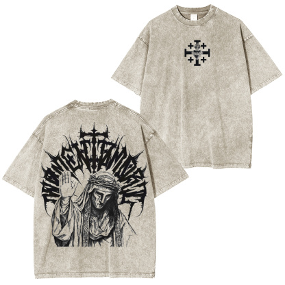 King Baldwin IV Vintage Washed T-shirt/Crewneck/Hoodie-Limited Sale