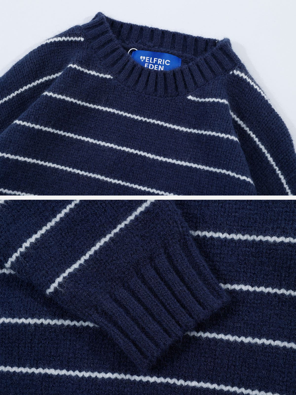 Aelfric Eden Stripes Pattern Sweater-Limited Sale