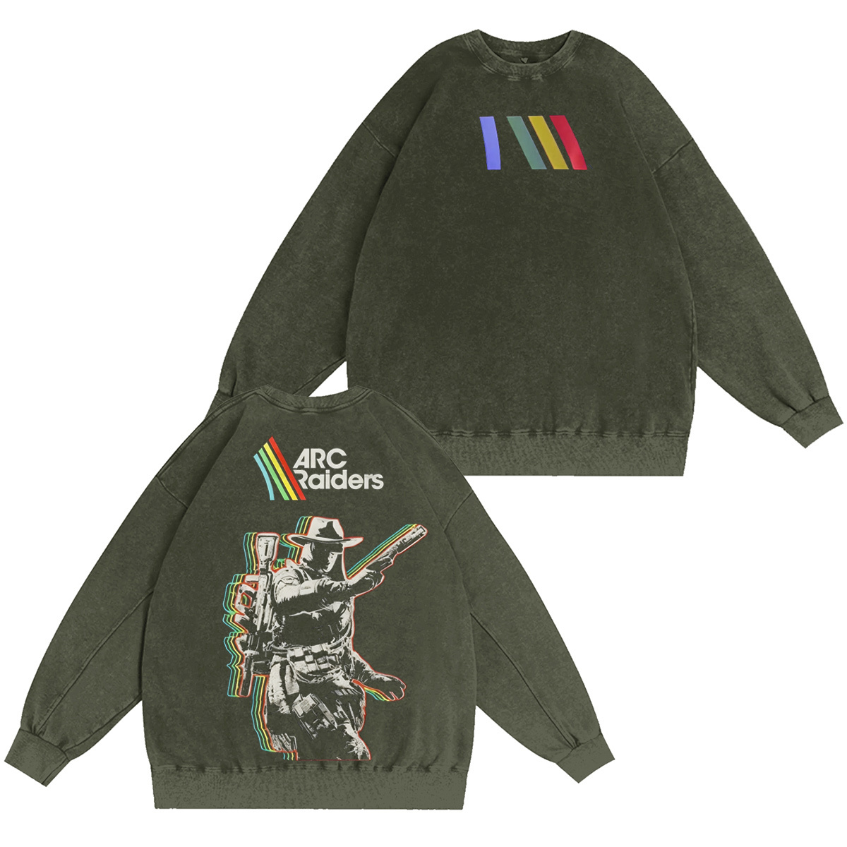 ARC Raiders Vintage Washed T-shirt/Crewneck/Hoodie-Limited Sale