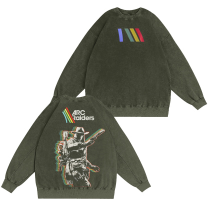ARC Raiders Vintage Washed T-shirt/Crewneck/Hoodie-Limited Sale
