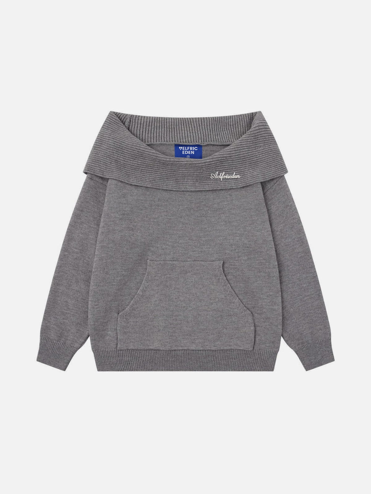 Aelfric Eden Off-The-Shoulder Hooded Sweater-Limited Sale