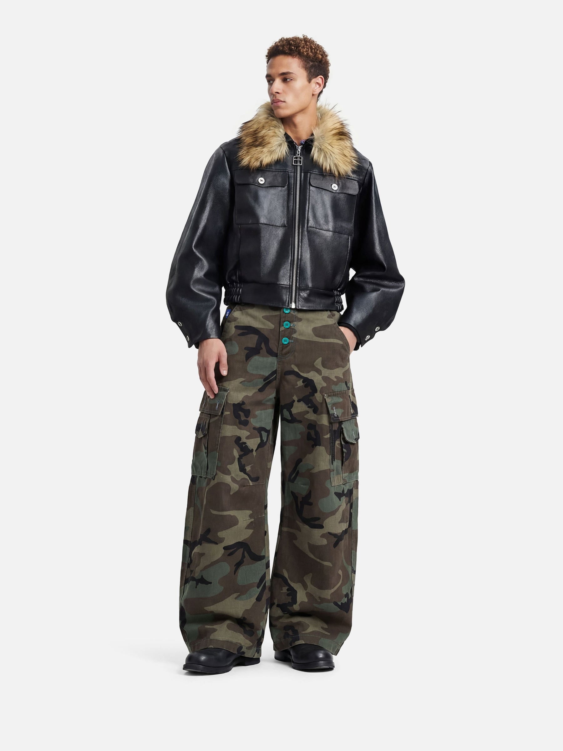 Aelfric Eden CAMO Baggy Barrel Pants-Limited Sale