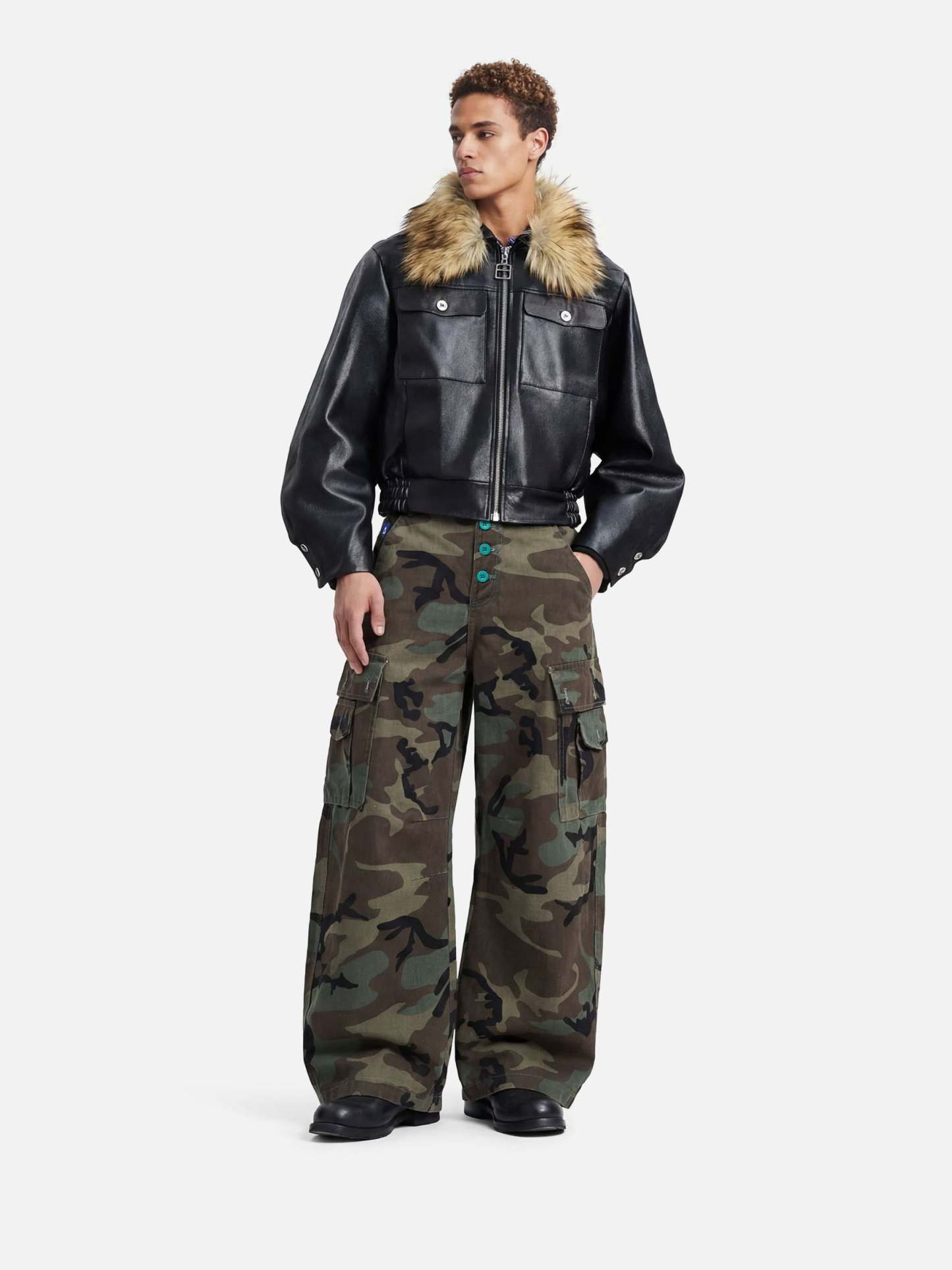 Aelfric Eden CAMO Baggy Barrel Pants-Limited Sale